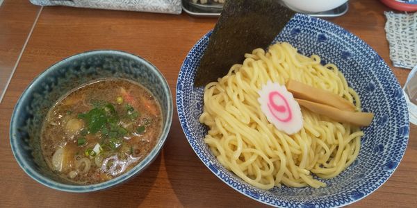 「魚介とんこつつけ麺」@麺屋わおんの写真