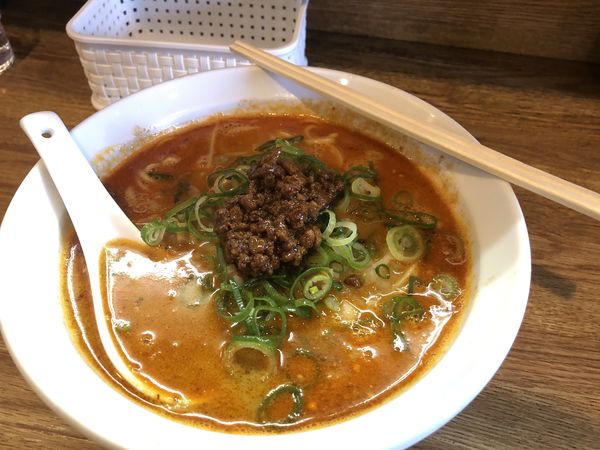 「坦々麺」@ラーメン 月麺の写真
