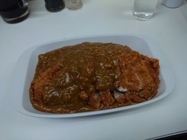 「カツカレー(大盛)￥650」@まんてんの写真