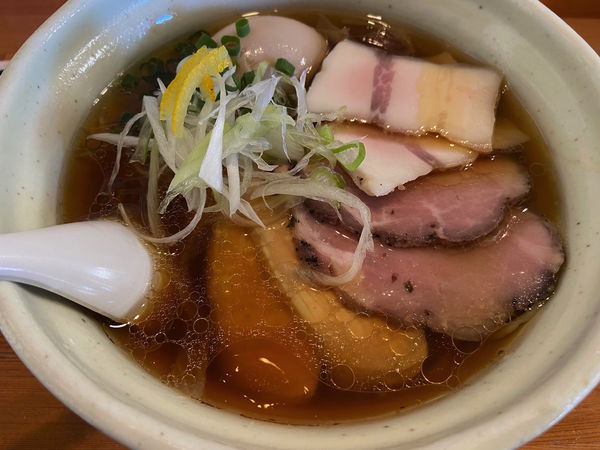 「鶏淡麗らーめん（醤油）スペシャル：1100円」@麺堂HOMEの写真