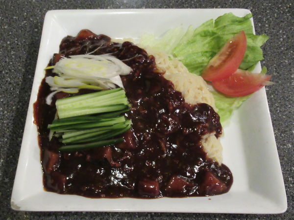 「茄子入りジャージャン麺（803円）」@中国料理 空龍の写真