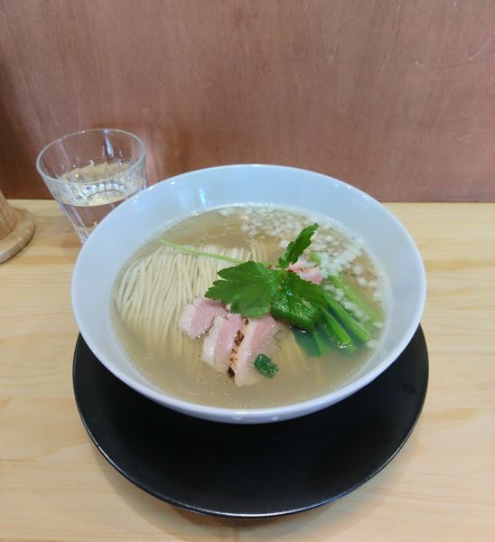 「塩中華蕎麦 鴨ロースどんぶり」@中華蕎麦 鳴神食堂の写真