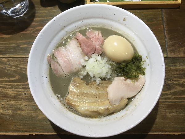 「特製濃厚煮干＋和え玉 1400円」@ラーメン屋ジョンの写真