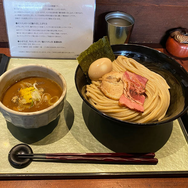 「味玉つけ麺」@つけ麺 繁田の写真