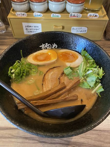 「炙り豚らーめん」@麺や ふくわらいの写真