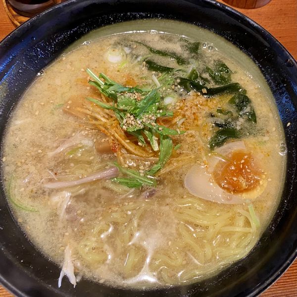 「ごま塩ラーメン」@ごま房‘Sの写真