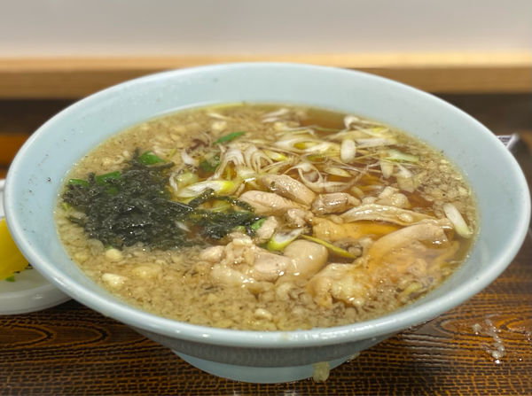 「元祖鳥中華780円他」@手打ち 水車生そばの写真