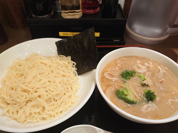 「肉そばつけ麺(730円)」@中華そば 神寄 エキア川越店の写真
