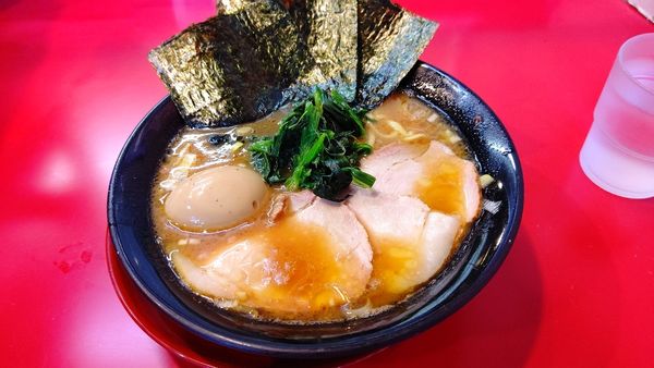 「チャーシューメン+味玉 980円」@環2家の写真