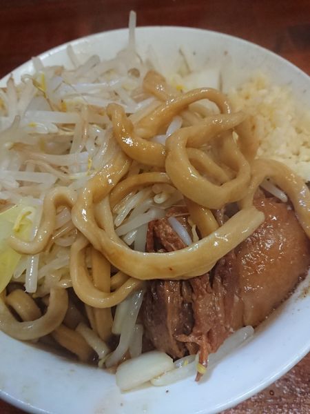 「たまラーメンミニ 680円+100円」@蓮爾 新町一丁目店の写真