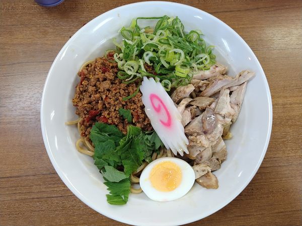 「すばらしいまぜそば」@ライスとらーめん立川家 いせさき店の写真