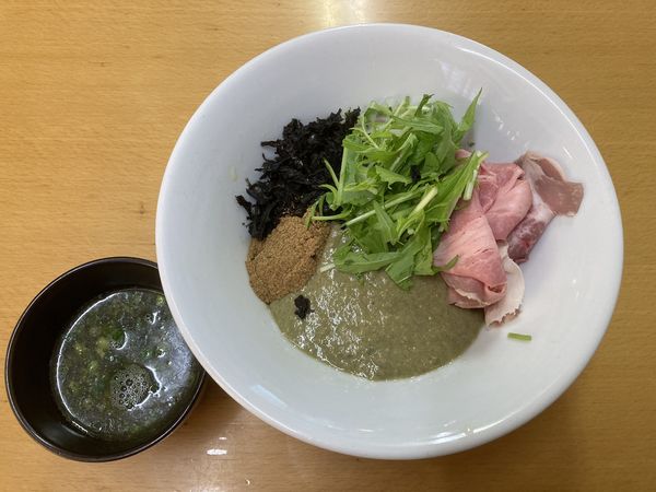 「牡蠣のまぜそば（サービスライス売切れ）」@と多゛食堂の写真