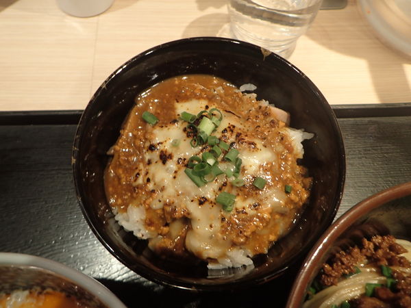 「鶏そぼろご飯(カレー風味)」@麺屋 一燈の写真