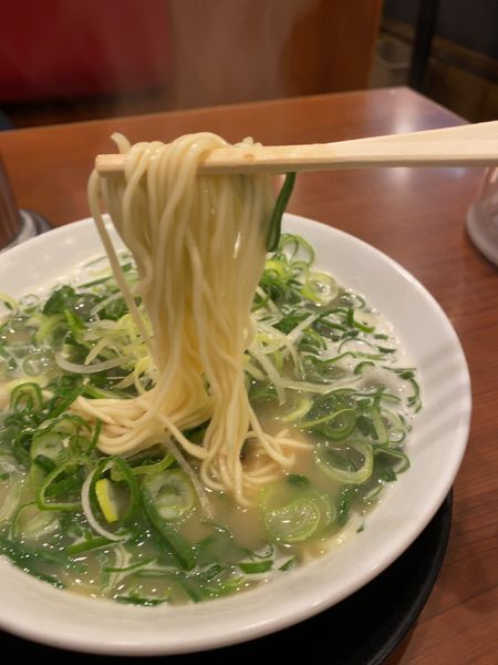 「暖流ラーメン　ネギ増し」@隠岐の島ラーメンの写真