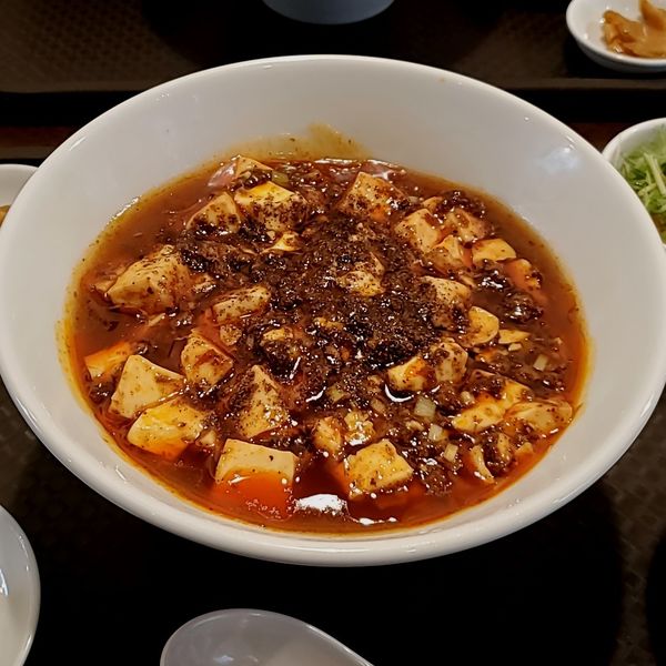 「麻婆麺＋サービス半ライス」@麻辣椀の写真