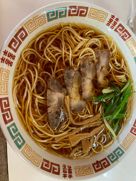 「中華そば　大　700円」@中華そば 鶴亀の写真