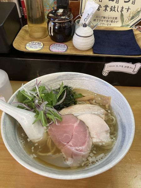 「いりこそば」@讃岐ラーメン 香麦の写真