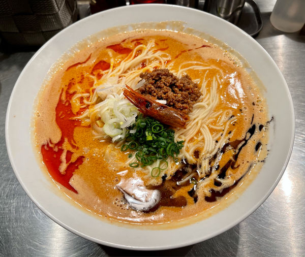 「海老寿久坦々麺」@麺屋 愛心 TOKYO 町屋店の写真