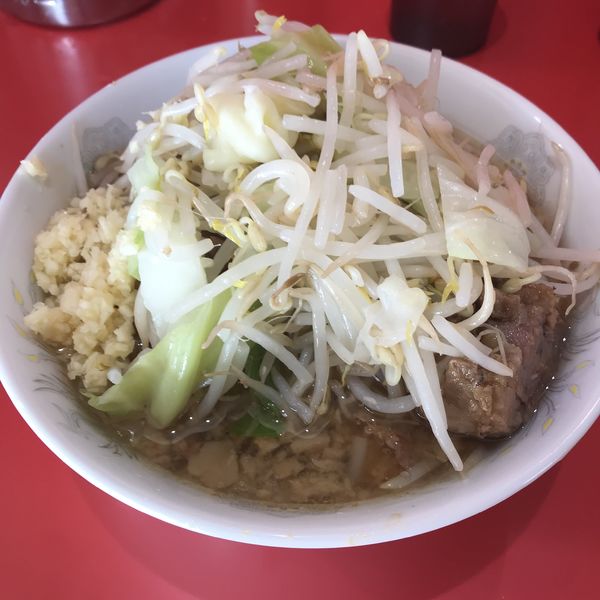 「ミニ（￥600）」@ラーメン二郎 千葉店の写真
