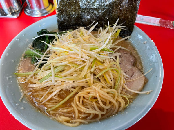 「ネギ味噌ラーメン840円」@牛久とんこつ ラーメン武○の写真