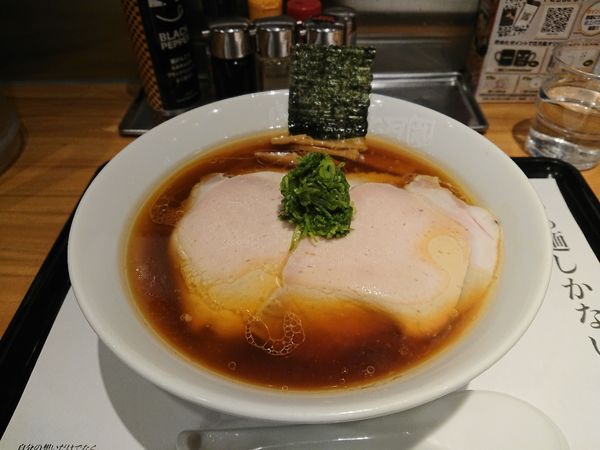 「しょうゆチャーシュー麺 飯田商店」@らあめん花月嵐 大森東口店の写真