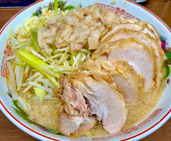 「小ぶたダブル　980　ネギ100」@ラーメン二郎 横浜関内店の写真