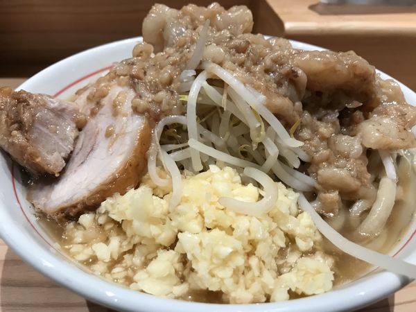「ラーメン 大 (400g) 極太 他 1,040円」@眞久中の写真