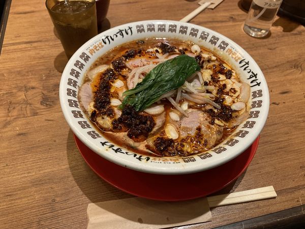 「熱辛担々肉そば」@NEW OLD STYLE 肉そば けいすけの写真