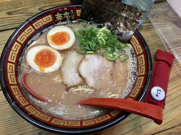 「ホンダラーメン1号＋替え玉」@東京ラーメンショーセレクション 極み麺「拉麺 久留米 本田商店」の写真