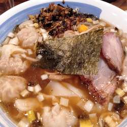 （限定）焦がしネギワンタン麺