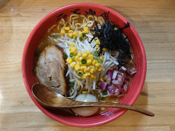 「濃厚蟹みそらーめん＋味玉」@濃厚蟹みそラーメン 石黒商店 渋谷店の写真