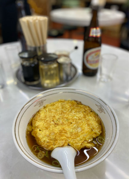 「🍺中瓶￥500＆餃子¥300→天津麺¥850」@中華料理タカノの写真