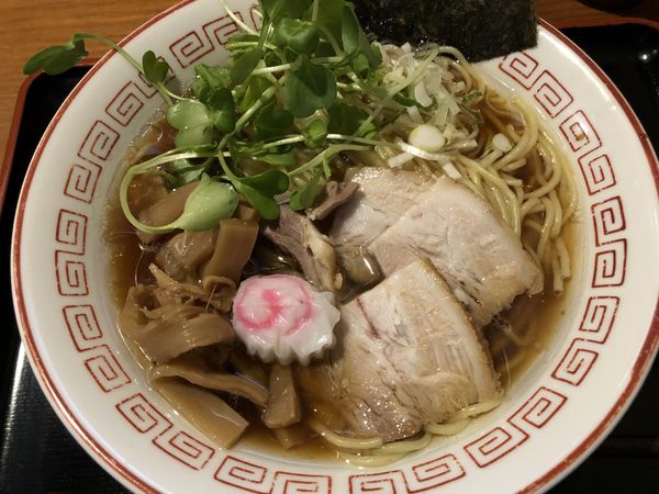 「中華そば(780円)」@汁麺屋 胡座の写真