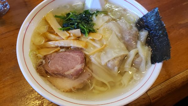 「ラーメン ワンタン麺」@佐野ラーメン たかのの写真