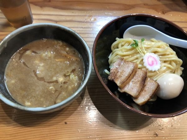 「特製つけ麺　1100円」@銀座 朧月の写真