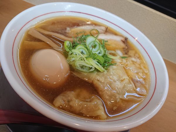 「特製中華そば 大盛 750円」@ラァメン ぼーんずの写真