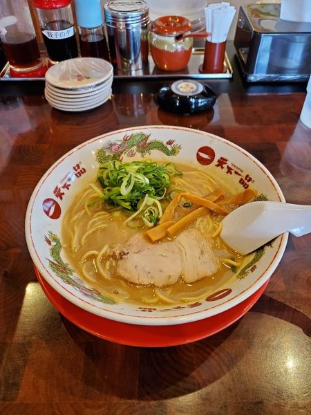 「こってり麺カタ」@天下一品 図書館通り南栄町店の写真