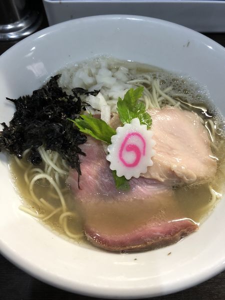 「煮干しそば850円➕和え玉(細麺)200円」@中華そば いづるの写真