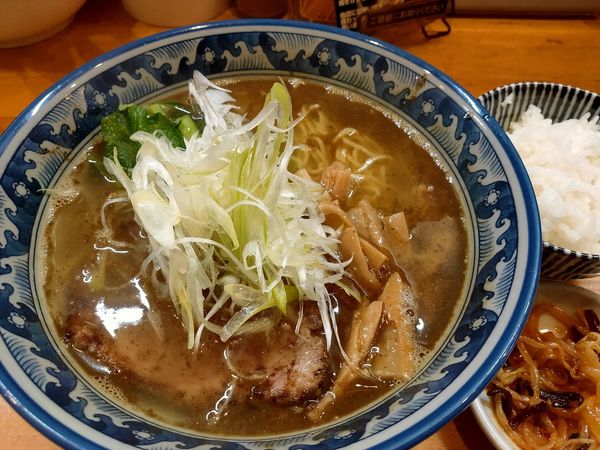 「煮干(塩) 800円 半ライス付き」@ラーメン Sorenariの写真