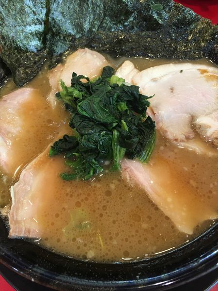 「チャーシュー麺　中盛り」@家系ラーメン王道 王道之印の写真