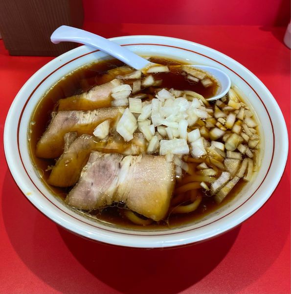 「竹岡式ラーメン 680円 (並で）」@竹岡式ラーメン 世良の写真