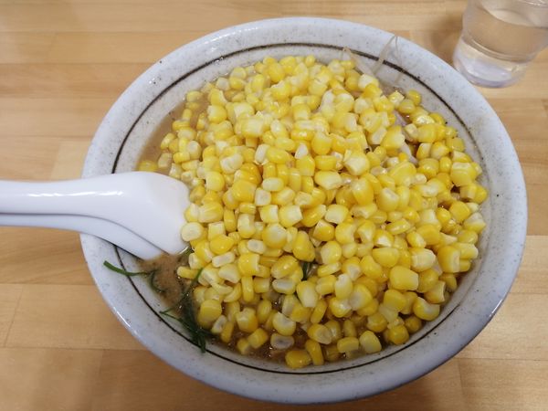 「みそらーめん＋コーン」@すすきの亭 御器所店の写真