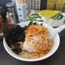 醤油岩のりラーメン ねぎトッピング