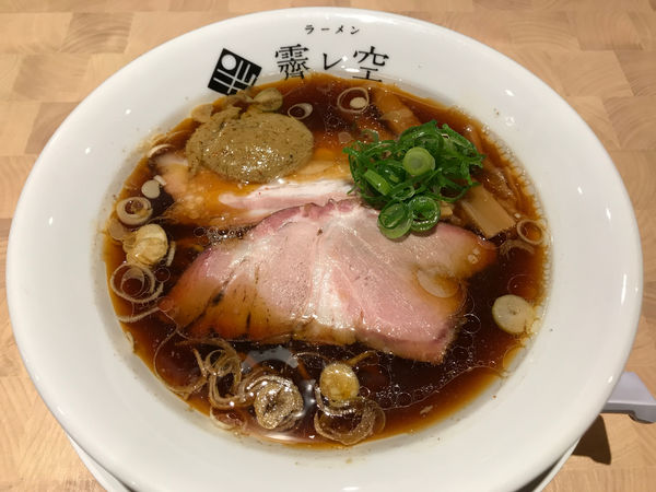 「牡蠣そば　850円」@ラーメン 霽レ空 HARESORAの写真