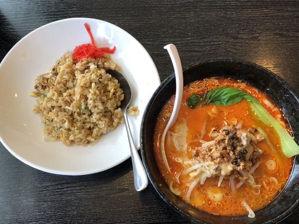 「ラーメンセット　￥７８０」@台湾料理 千客萬来 東浦店の写真