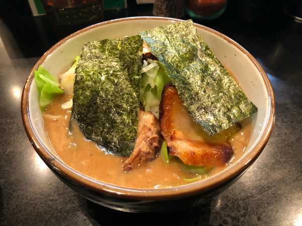 「超激濃 + 味玉 + イベリコ豚チャーシューごはん」@麺家 うえだの写真