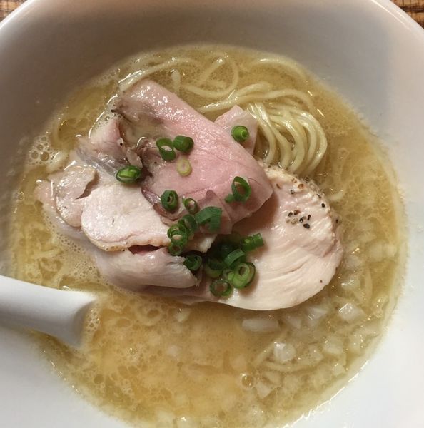 「金目鯛白湯蕎麦」@芛堂寺の写真