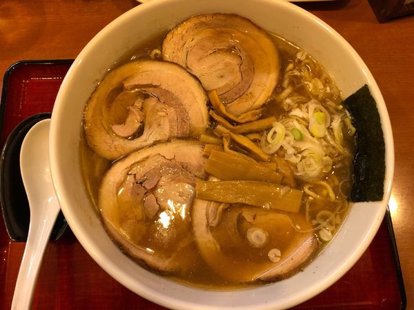 「中華麺　中盛　チャーシュー」@めん 和正の写真