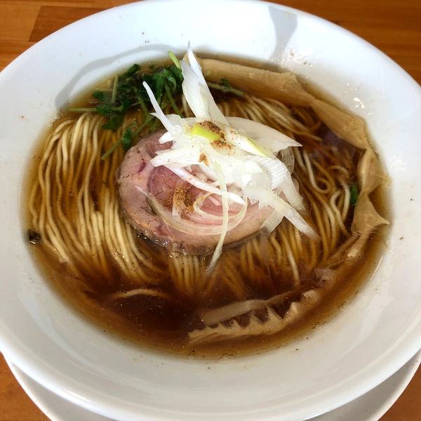 「醤油ラーメン　750円」@らーめん食堂 ゆうき屋の写真