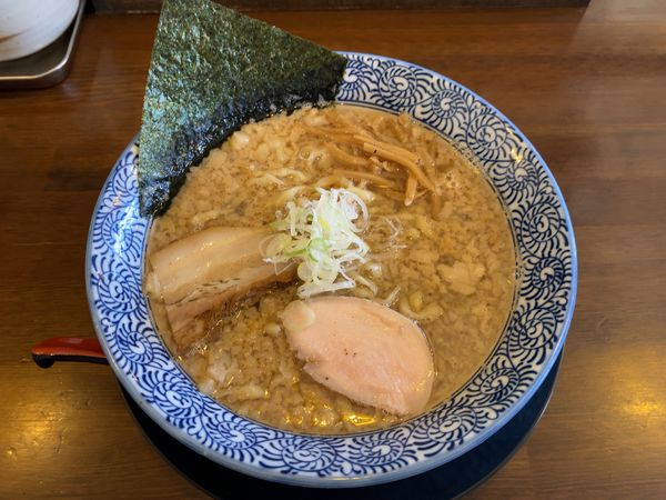 「背脂のこく煮干らぁ麺」@千葉房総 麺のマルタイの写真